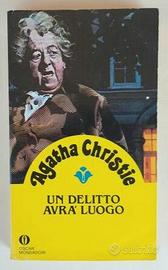 Un delitto avrà luogo Agatha Christie Ed.Mondadori
