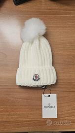 Cappello Moncler Bianco - Nuovo