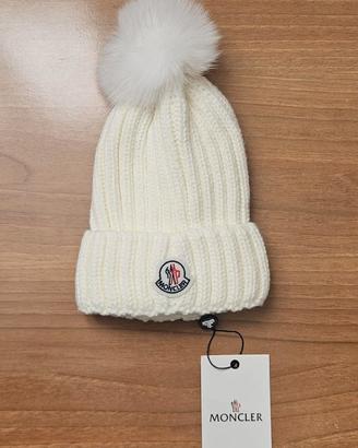 Cappello Moncler Bianco - Nuovo