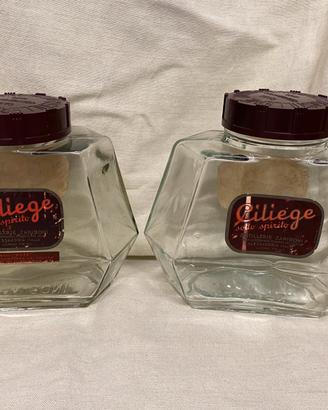 Copia contenitori di vetro distillerie Zaniboni