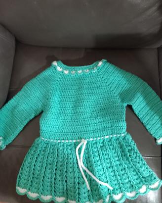 vestito uncinetto