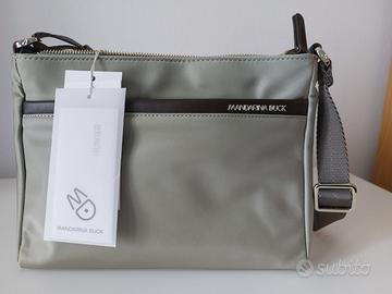 Borsa Mandarina Duck Hunter tracolla verde salvia