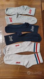 Tre paia di calzini Levi's originali 