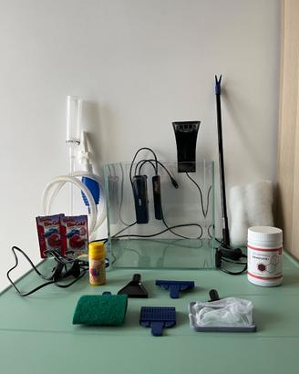 Acquario 10 litri completo