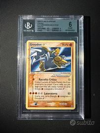 Groudon Gold Star 111/113 BGS 6 Italiana