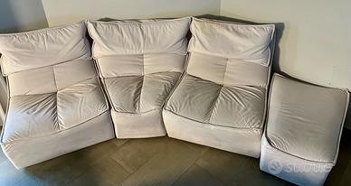 Divano modulare Calia – sfoderabile, componibile,