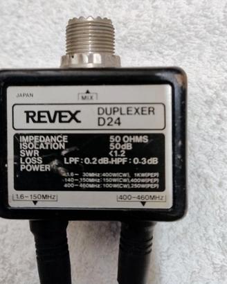 Duplexer D24 Revex