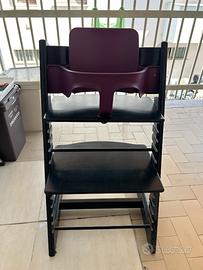 Seggiolino Stokke Trapp nero
