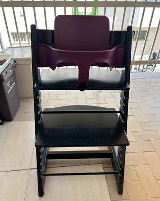 Seggiolino Stokke Trapp nero
