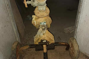 Pompa carrellata per trattore marca Caprari