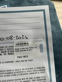 Collana in perle e oro