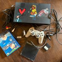 Console PlayStation 2 + pro evolution soccer 2
