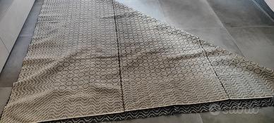 Tappeto/coperta antica tessuta a Villanova Montele