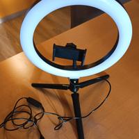 Ring light lampada per selfie e reel. 20 cm