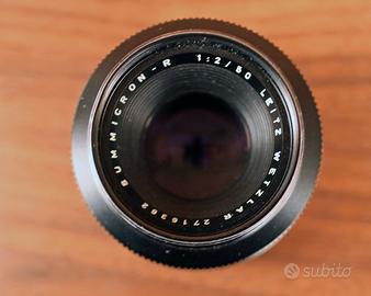 Obiettivo Leica  Summicron -R 1:2/50 Leitz Wetzlar