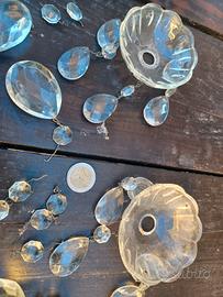 Gocce e ricambi in vetro per lampadari - Arredamento e Casalinghi In  vendita a Mantova