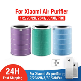 Filtro HEPA + Carboni Attivi Compatibile Xiaomi