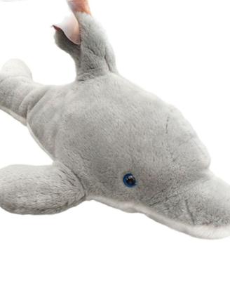 PELUCHE DELFINO GRANDE 52cm grigio Pesce Gioco bam