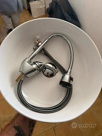 Lavabo da appoggio piu miscelatore