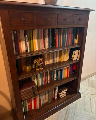 Libreria castagno 