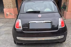 Fiat 500 nera