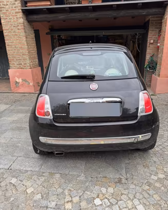 Fiat 500 nera