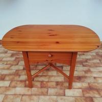 Tavolino ovale in pino