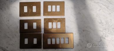 Placche bronzo BTicino serie Magic