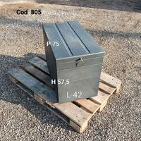 Cassettiera metallo su ruote da uff  4 cassetti