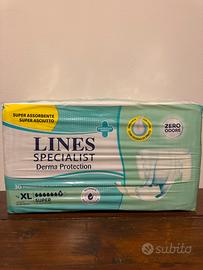 30 Pannoloni XL Lines Specialista Derma Protection
