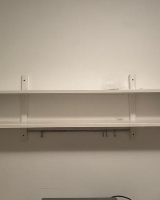 Mensola doppia 140x21x50h