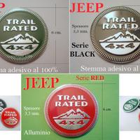 JEEP TRAIL RATED 4x4 Stemma RENEGADE WRANGLER logo