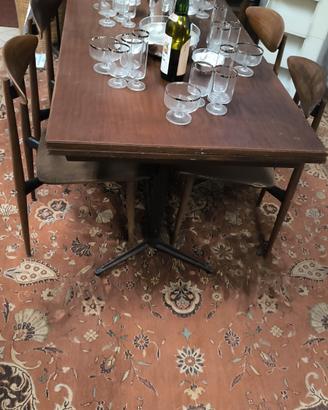 tavolo allungabile anni sessanta 