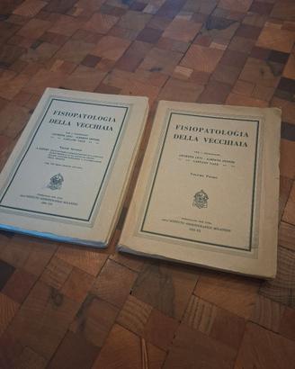 Fisiopatologia della vecchiaia. anni 1933/1934