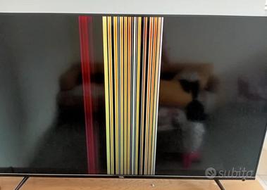 tv led 43 pollici TCL con telecomando e scatola or