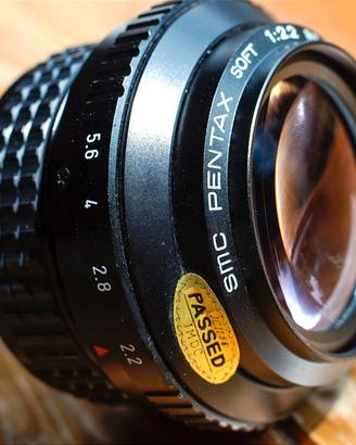 Pentax K 85mm f 2,2  85/2,2 obiettivo Soft Focus