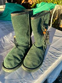 Stivali da donna verdi