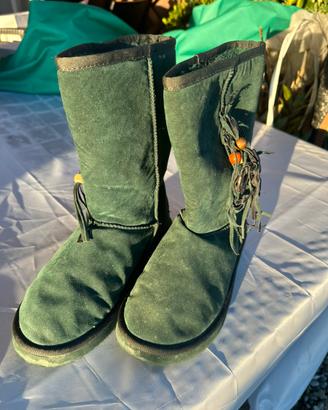 Stivali da donna verdi