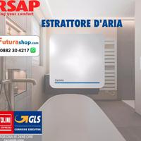 Estrattore D'Aria IRSAP mod. ECOAIR BASE - Ricambi