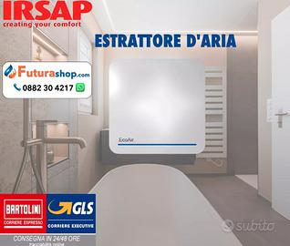 Estrattore D'Aria IRSAP mod. ECOAIR BASE - Ricambi