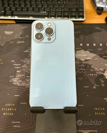 iPhone 13 Pro Azzurro Sierra– Batteria al 100%