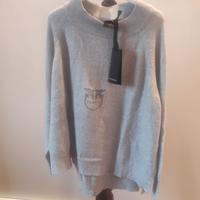 PINKO MAGLIONE PONCHO NUOVO TG. L DONNA