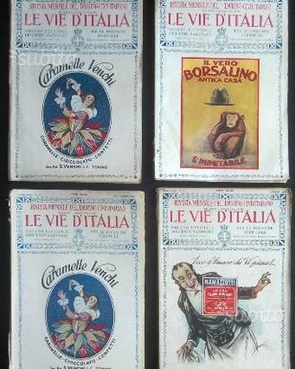 LE VIE D'ITALIA tra annate 1923 e 1929 (13 numeri)