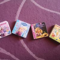 4 mini libri per bambina