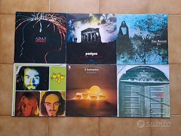 Lp PROG ROCK italiano rari vinili PFM BANCO ORME