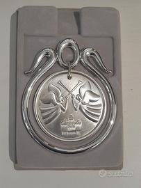Christofle decorazione Silver Plated Angeli 1991
