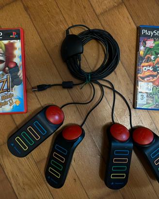 Buzz!The Music Quiz + Monster Mania + controller