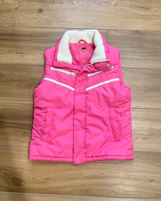 Gilet piumino rosa 12 anni da bambina