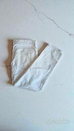 jeans bianchi strappati uomo 48
