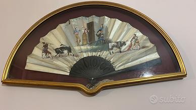 Ventagli antichi incorniciati